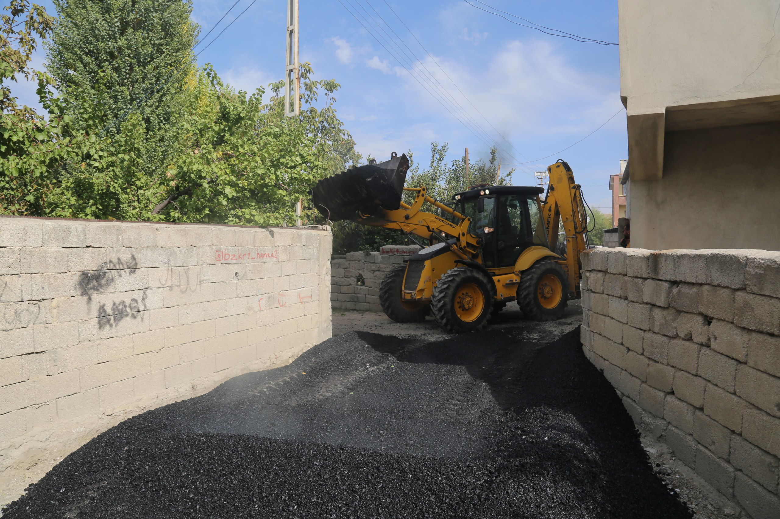 Seyrantepe Mahallesi Yıllar Sonra Asfaltla Buluştu 