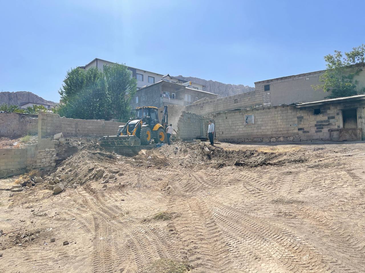 Şaredariya Tuşbayê li Taxa Şabaxê Rûxandina Govan Didomîne