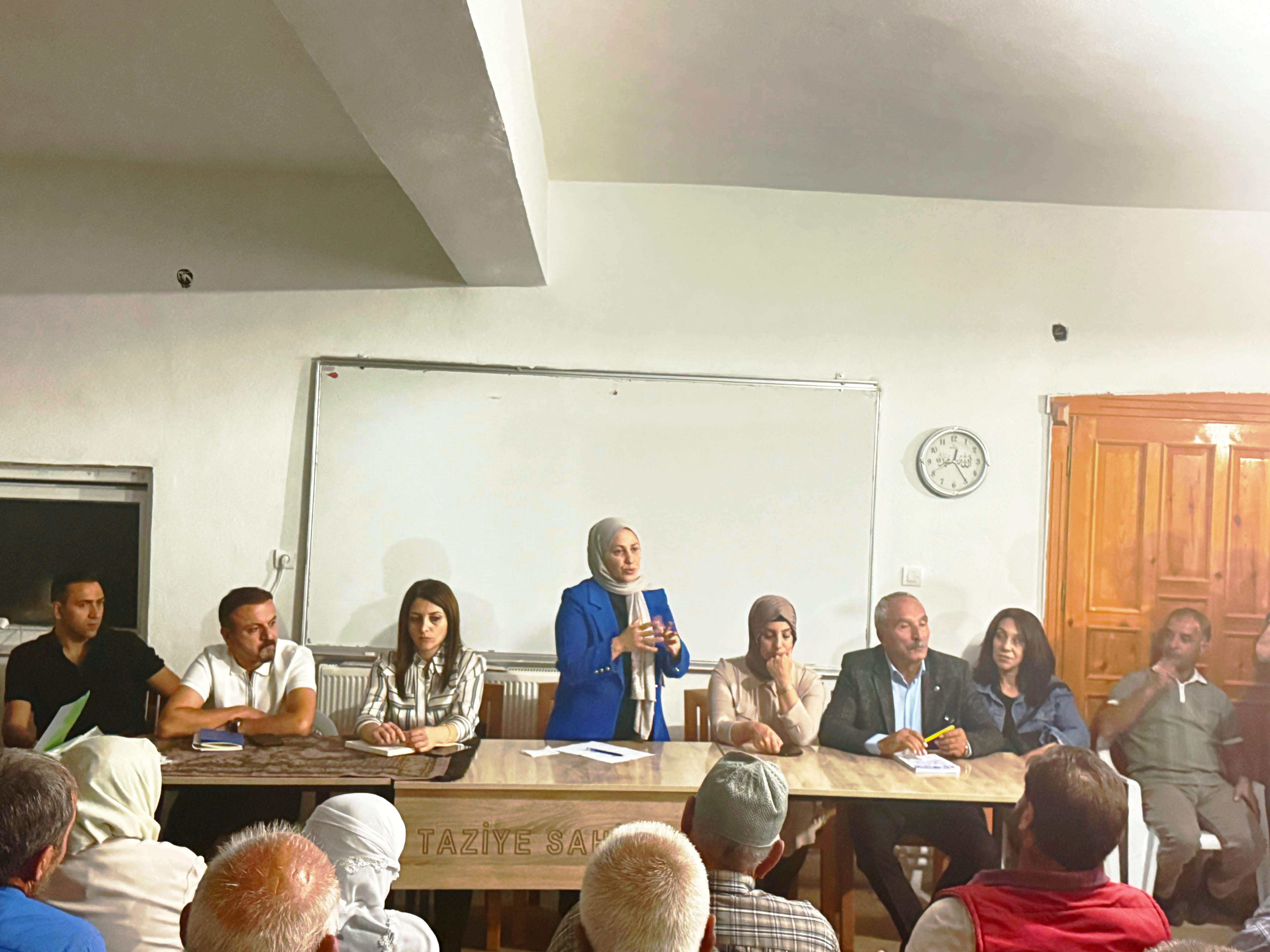 Şemsibey Mahallesi’nde Halk Buluşması Düzenlendi