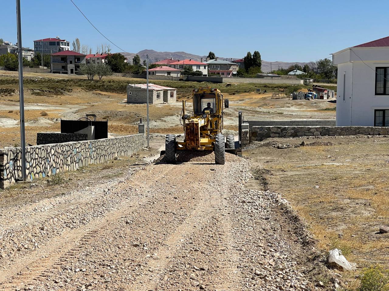 Bardakçı Mahallesi’nde Stabilize Çalışması