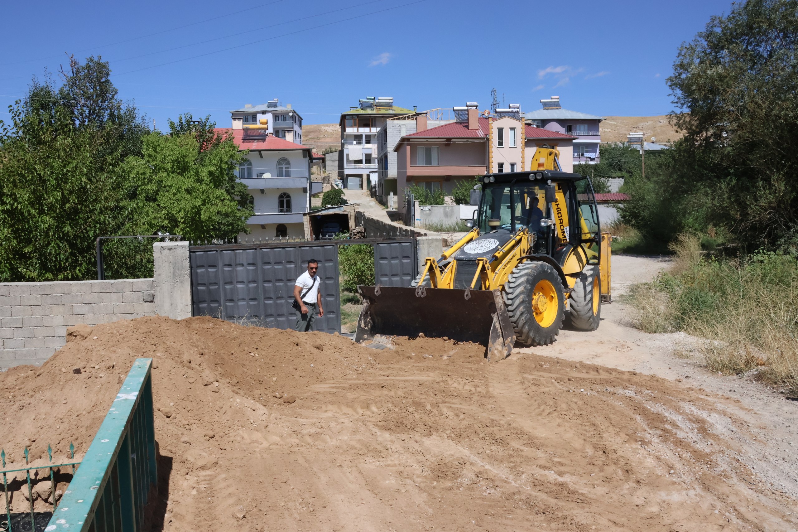 Beyüzümü Mahallesi’ne yeni bağlantı yolu 