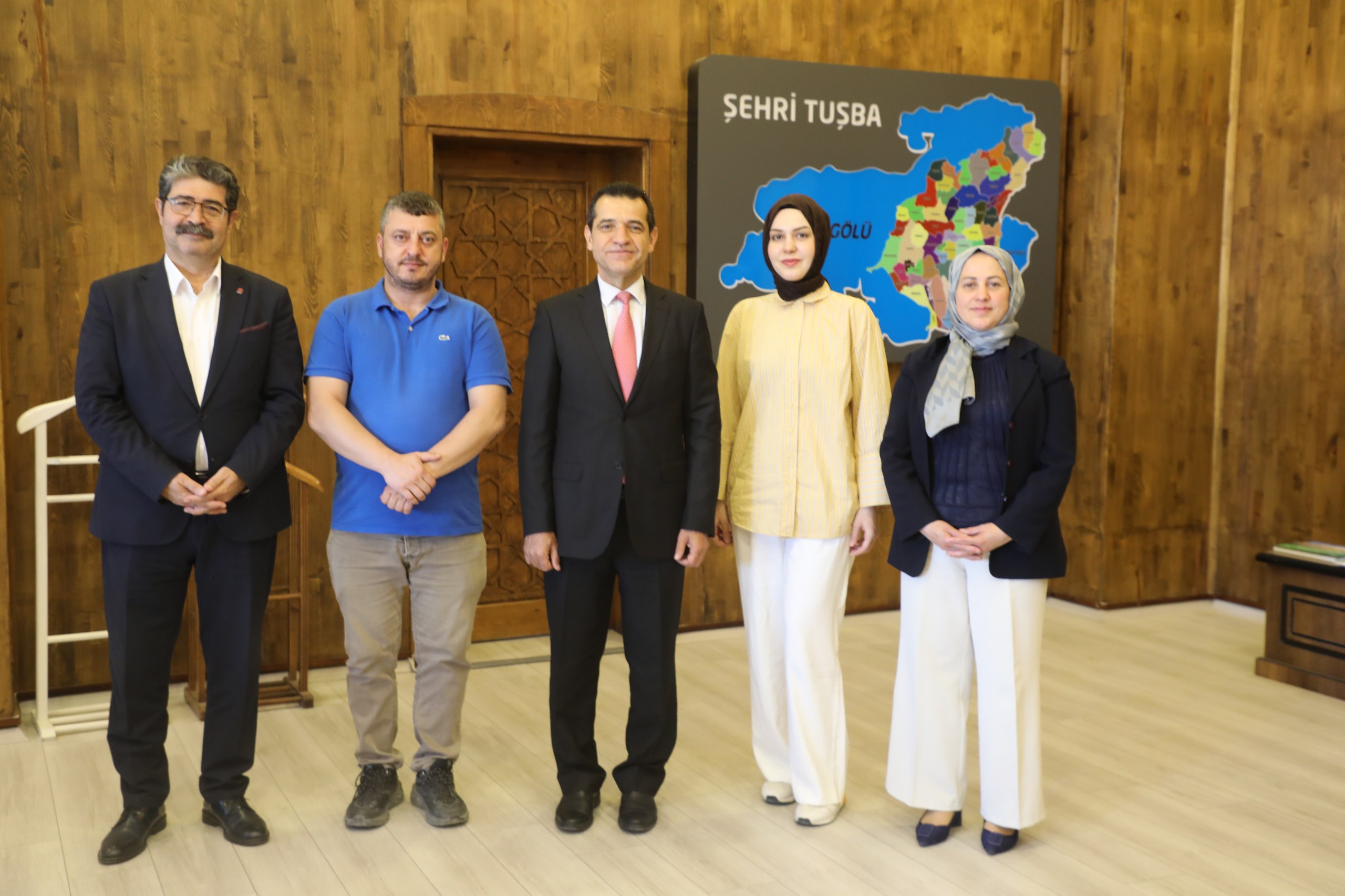 BİK Heyetinden Tuşba Belediyesi’ne ziyaret